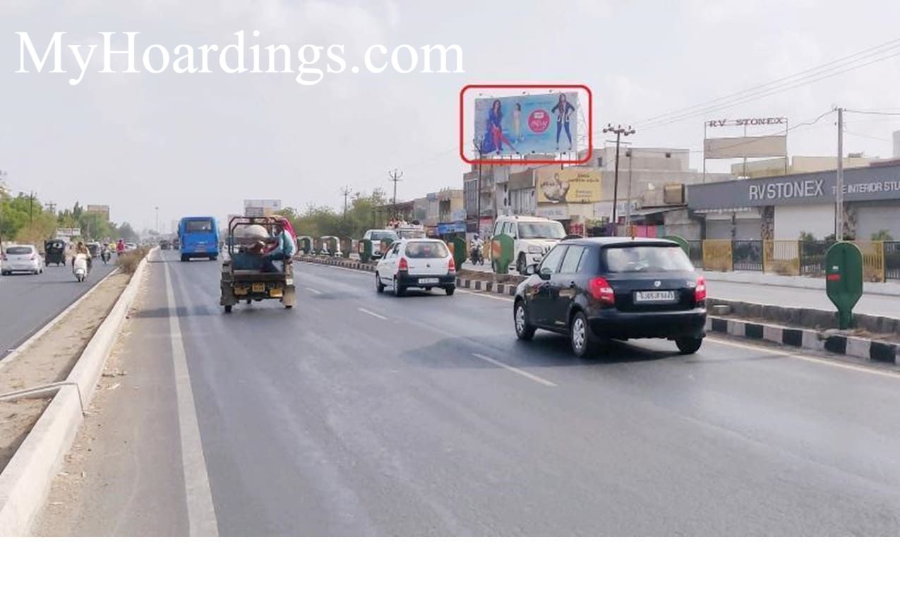 Outdoor Media Promotion advertising in Gondal Road in Rajkot, Billboard Agency in Rajkot